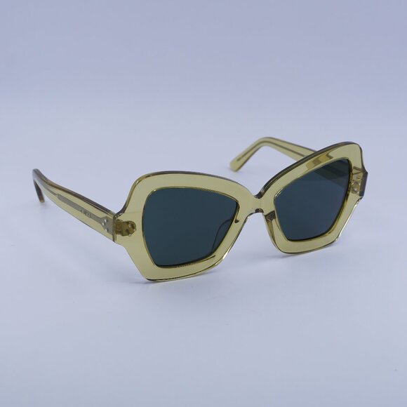 🕶️ New Celine CL40067I 47V Sunglasses - Yellow Frame, Grey Lenses